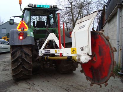 Loonbedrijf van de Meent grondwerk Hilversum Greco sleuvenvrees