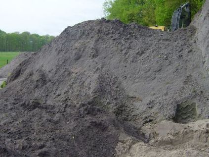 Loonbedrijf van de Meent in Hilversum - Zwarte grond